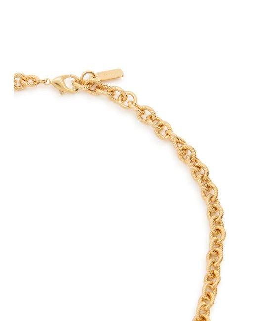 Chloé White The Chloé Medals Layered Necklace