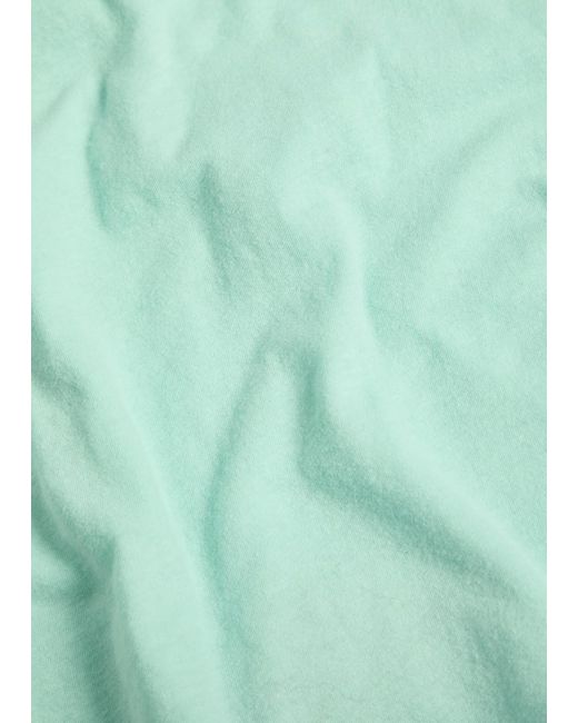 American Vintage Green Gamipy Cotton T-Shirt