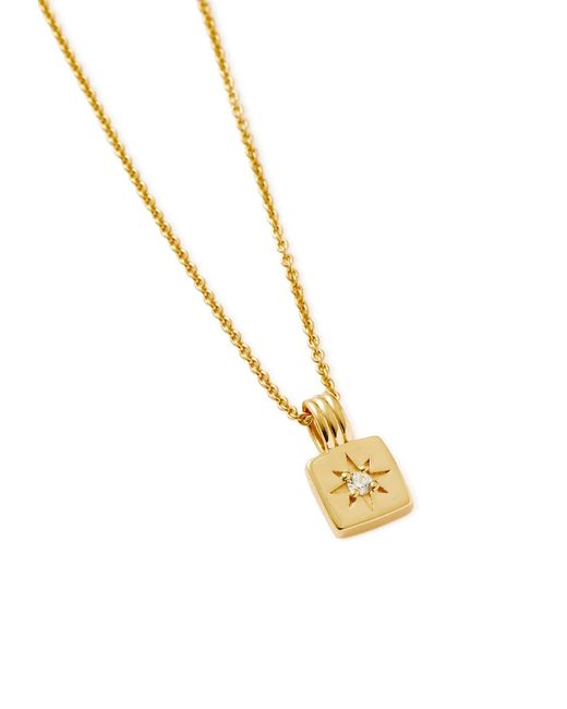 Missoma Metallic Star Ridge Mini 18kt Vermeil Necklace