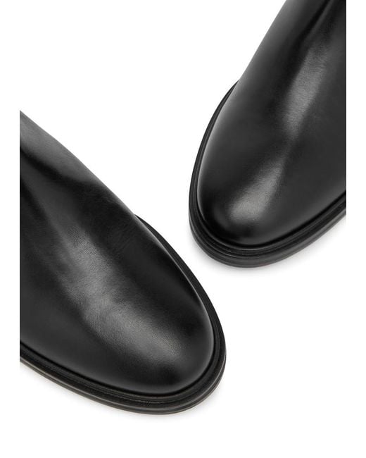 Aeyde Black Jack Leather Chelsea Boots
