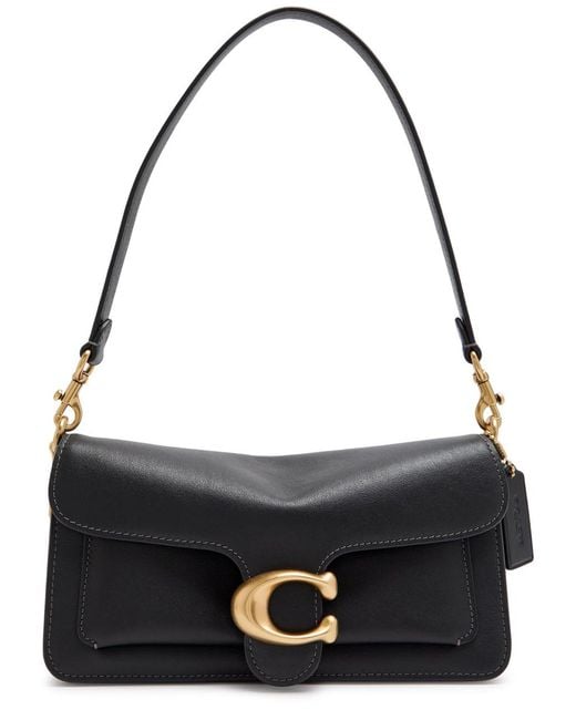 COACH Black Tabby 26 Leather Shoulder Bag