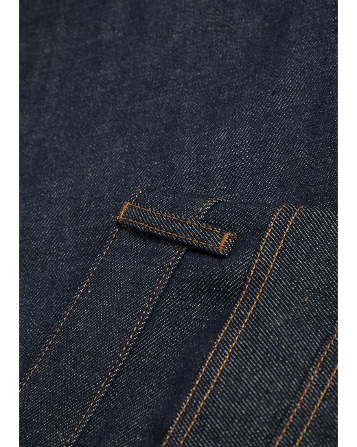 A.P.C. Blue Straight-Leg Jeans for men