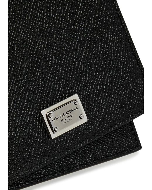 Dolce & Gabbana Black Leather Wallet for men