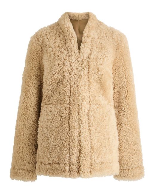 Totême  Natural Shearling Jacket for men