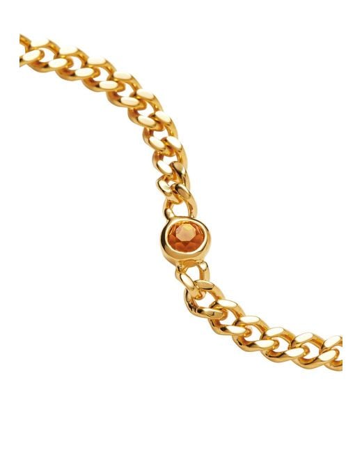 Missoma Metallic November Birthstone 18kt Vermeil Bracelet