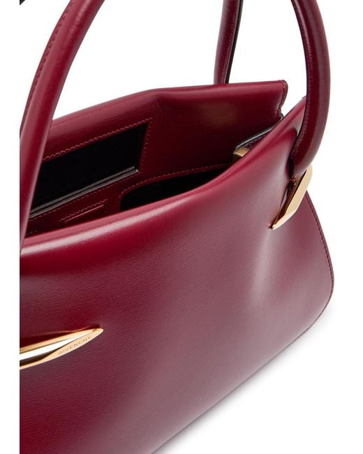 Givenchy Red Pinch Medium Leather Top Handle Bag