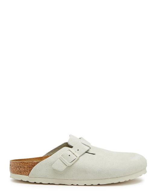 Birkenstock Boston in White | Lyst