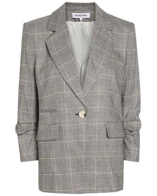 Veronica Beard Gray Battista Dickey Jacket