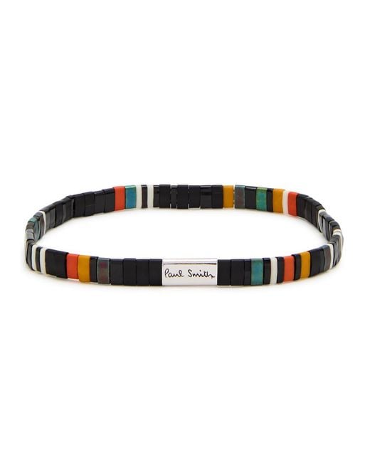 Paul Smith Multicolor Flat Beaded Bracelet for men
