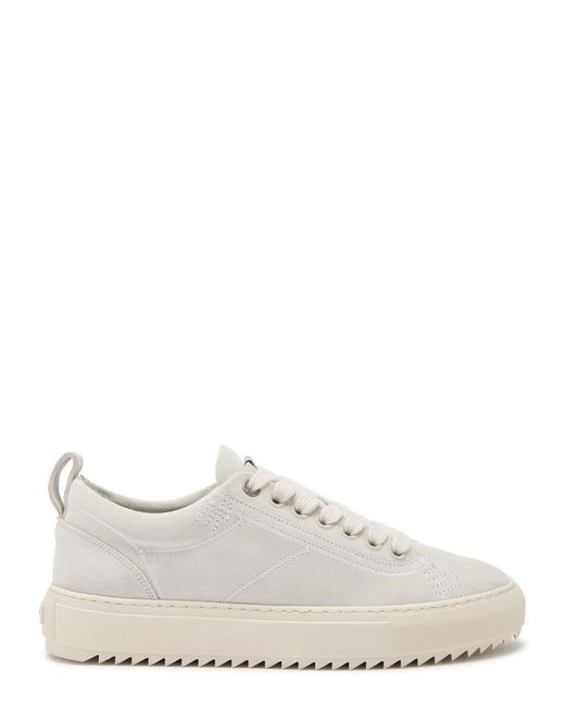 Represent White Alpha 2.0 Suede Sneakers for men