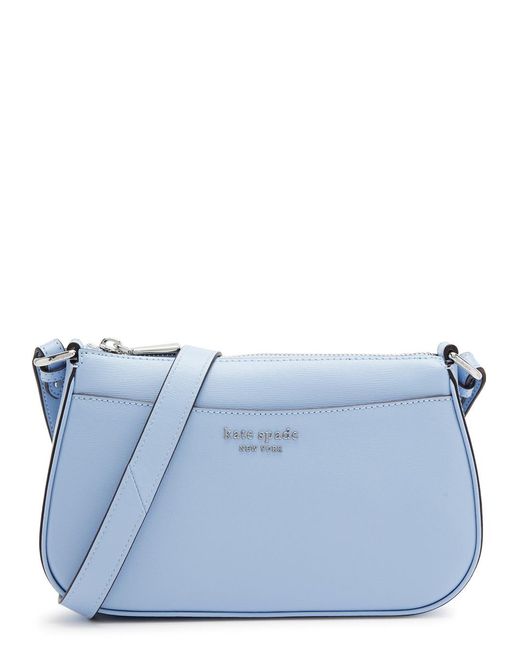 Kate Spade Blue Bleecker Small Leather Cross-body Bag