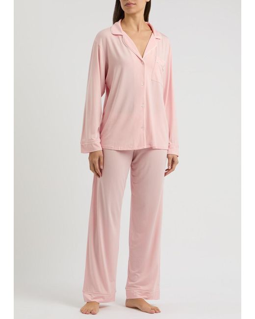 Eberjey Pink Gisele Jersey Pyjama Set