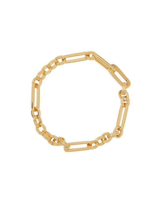 Missoma Metallic Axiom 18Kt-Plated Chain Bracelet
