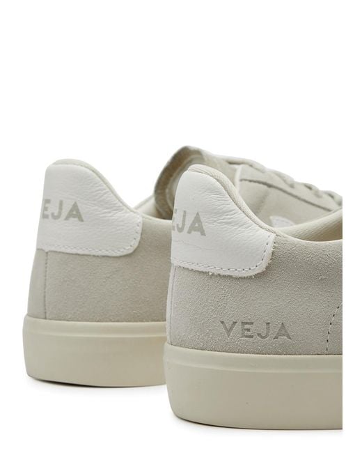 Veja Gray Campo Suede Sneakers for men