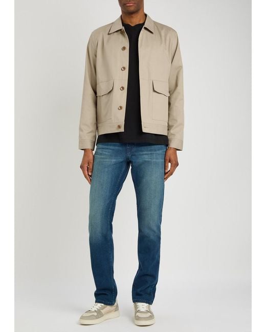 PAIGE Natural Lennon Twill Jacket for men