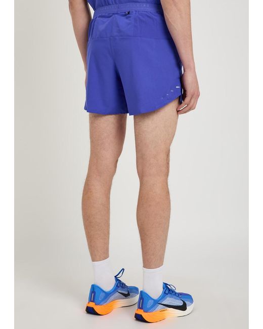 Nike Blue Dri-Fit 5" Jersey Shorts for men