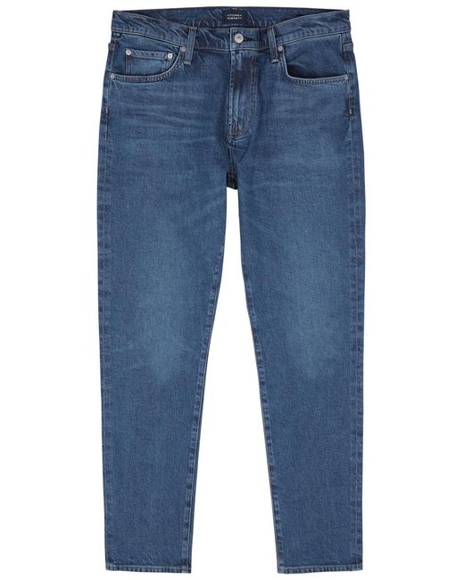 Citizens of Humanity Blue London Slim Tapered-leg Jeans for men