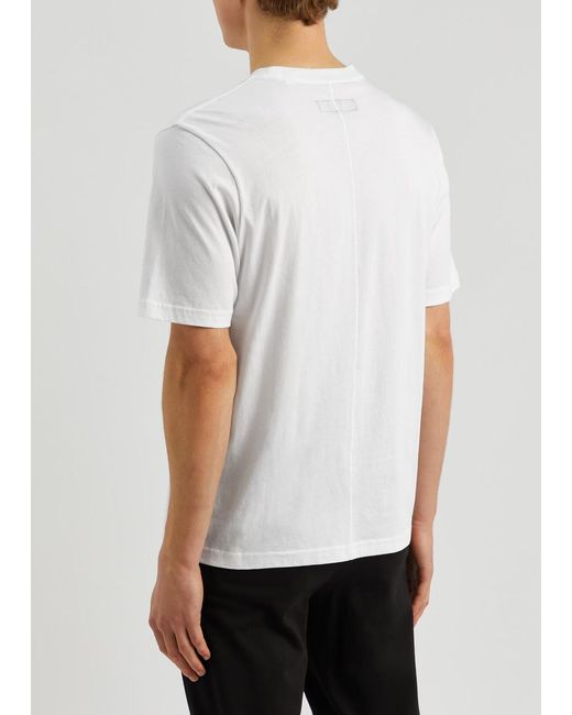 Rag & Bone White Logo-print Cotton T-shirt for men