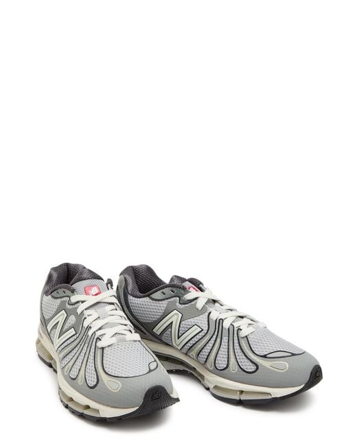 New Balance White 1980 Panelled Mesh Sneakers for men