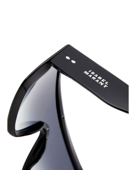 Isabel Marant Blue Mask Sunglasses