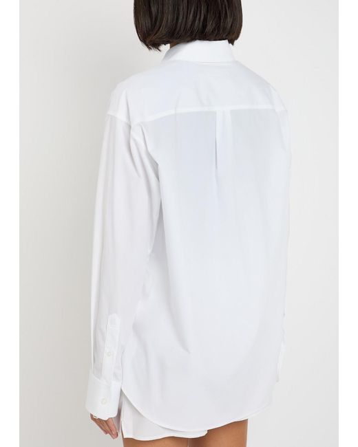 T By Alexander Wang White Cotton Shirt