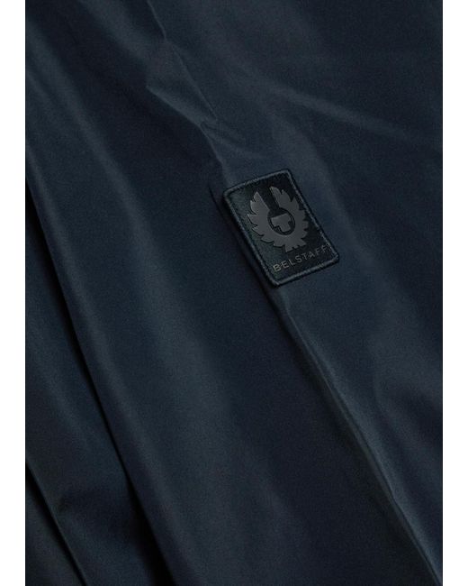 Belstaff Blue Force Hooded Tritech Shell Coat for men