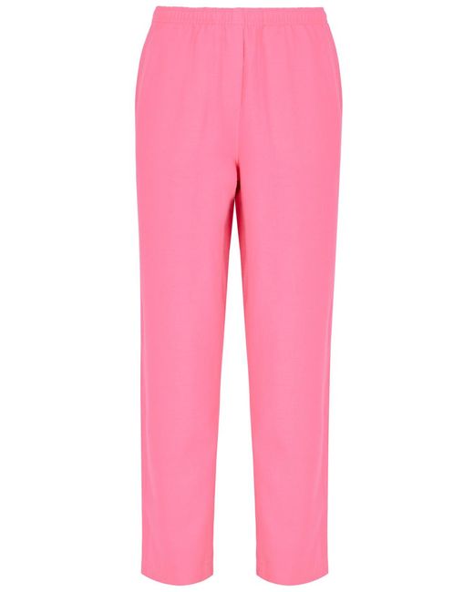 American Vintage Pink Dakota Cotton-blend Trousers