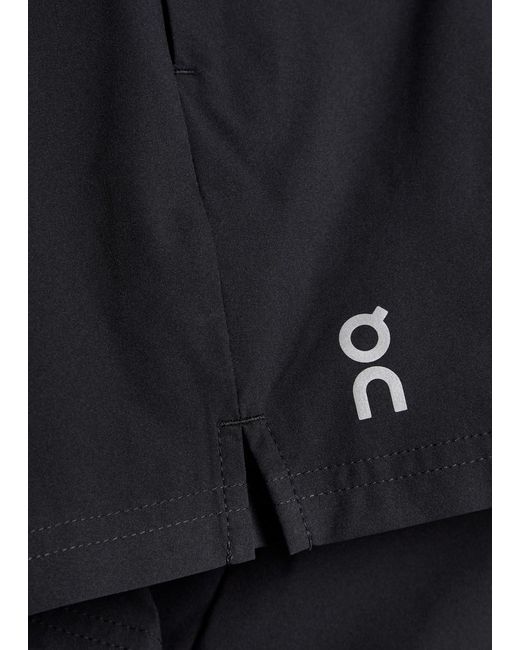 On Shoes Blue Core Shell Shorts