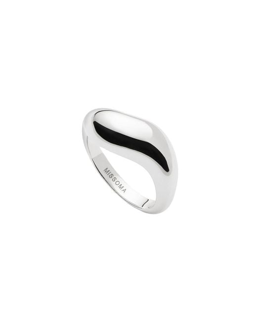 Missoma Metallic Savi Signature Sterling Ring