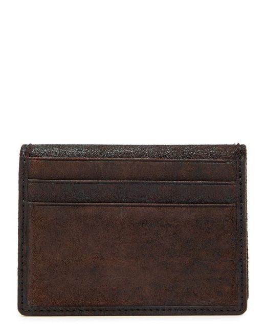 Vivienne Westwood Black Leather Card Holder for men