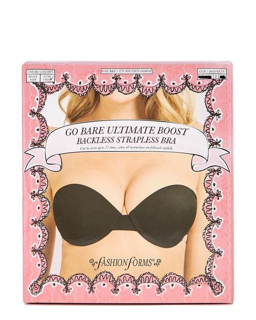 Fashion Forms Pink Go Bare Ultimate Boost Adhesive Bra
