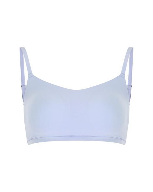 Chantelle Blue Soft Stretch Soft-Cup Bra