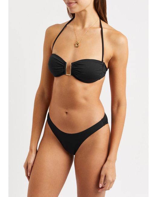 Melissa Odabash Black Barcelona Bikini Top