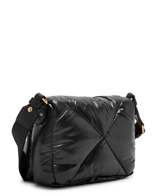 Moncler Black Mini Shell Cross-body Bag