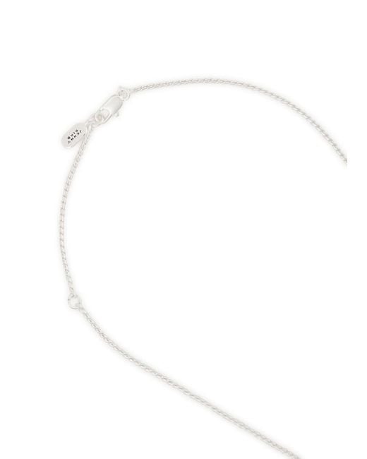 Jenny Bird White Sundra Sterling-Plated Necklace