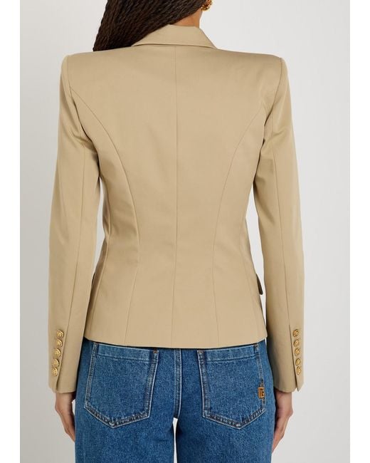 Balmain Natural Garbadine Jacket