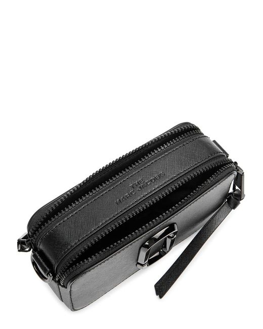 Marc Jacobs The Snapshot Dtm Leather Crossbody Bag in Black Lyst