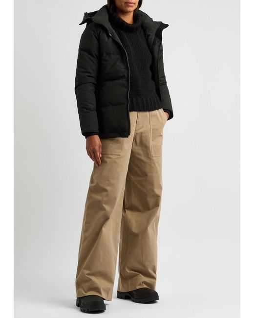 Canada Goose Black Chelsea Quilted Shell Jacket