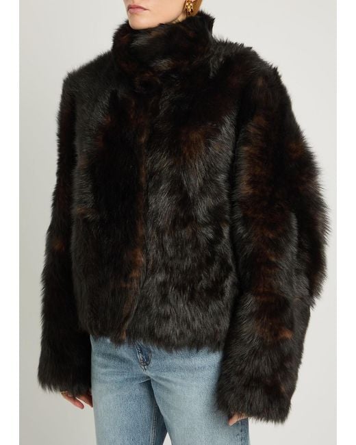 Totême  Black Shearling Jacket