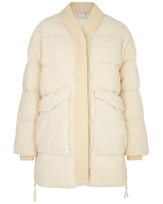 Varley Natural Wynn Quilted Fleece Coat