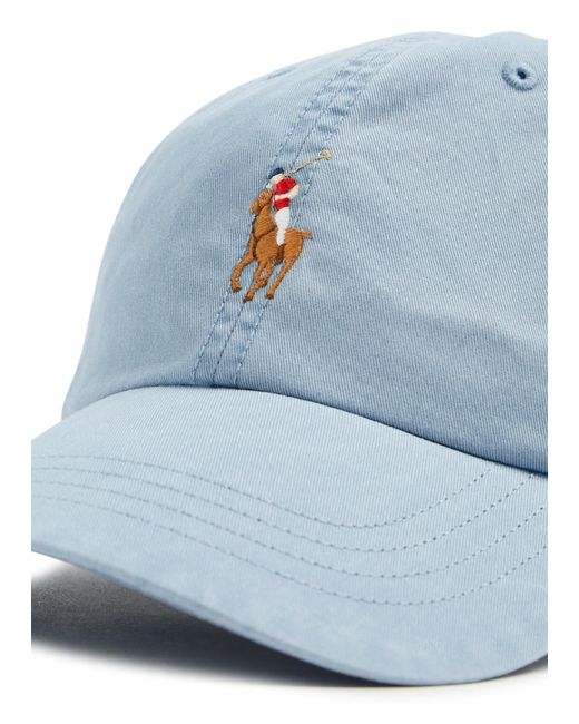 Polo Ralph Lauren Blue Logo-embroidered Twill Cap for men
