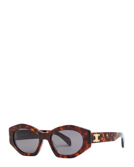 Céline Brown Cat-eye Sunglasses