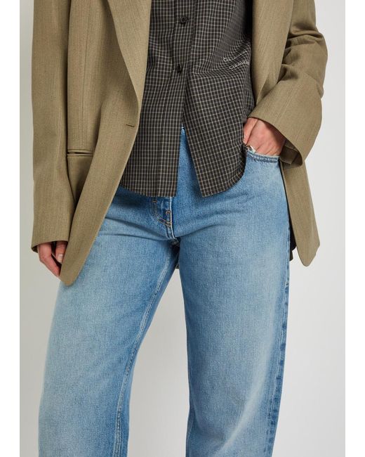 Calvin Klein Blue Straight-Leg Jeans