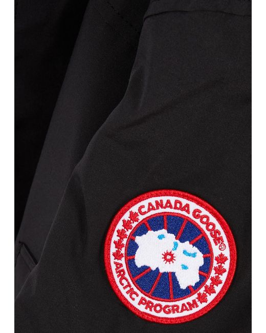Canada Goose Black Langford Arctic-tech Parka for men