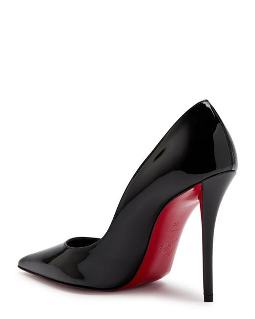 Christian Louboutin Black Miss Z 100 Patent Leather Pumps