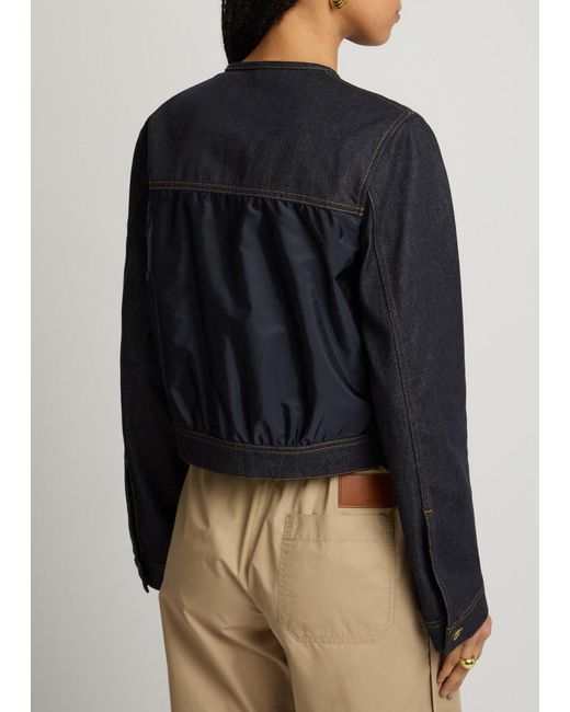 Moncler Black Tencin Stretch- Jacket