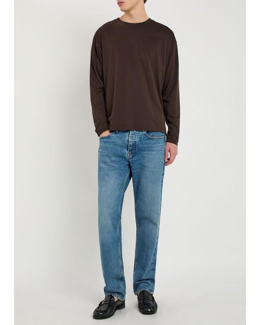 FRAME Blue The Straight-Leg Denim Jeans for men