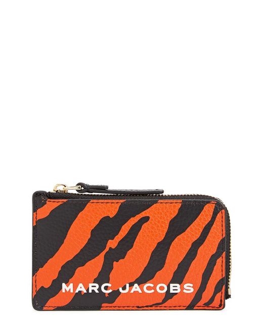 Marc Jacobs The Year Of The Tiger Small Leather Wallet in Orange Lyst UK