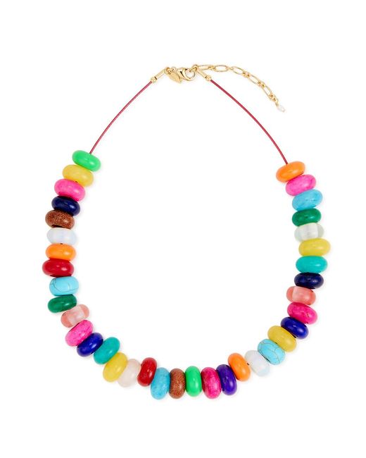Anni Lu Multicolor Disco Beaded Necklace