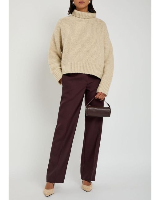 Nili Lotan Natural Tabitha Cashmere-Blend Jumper